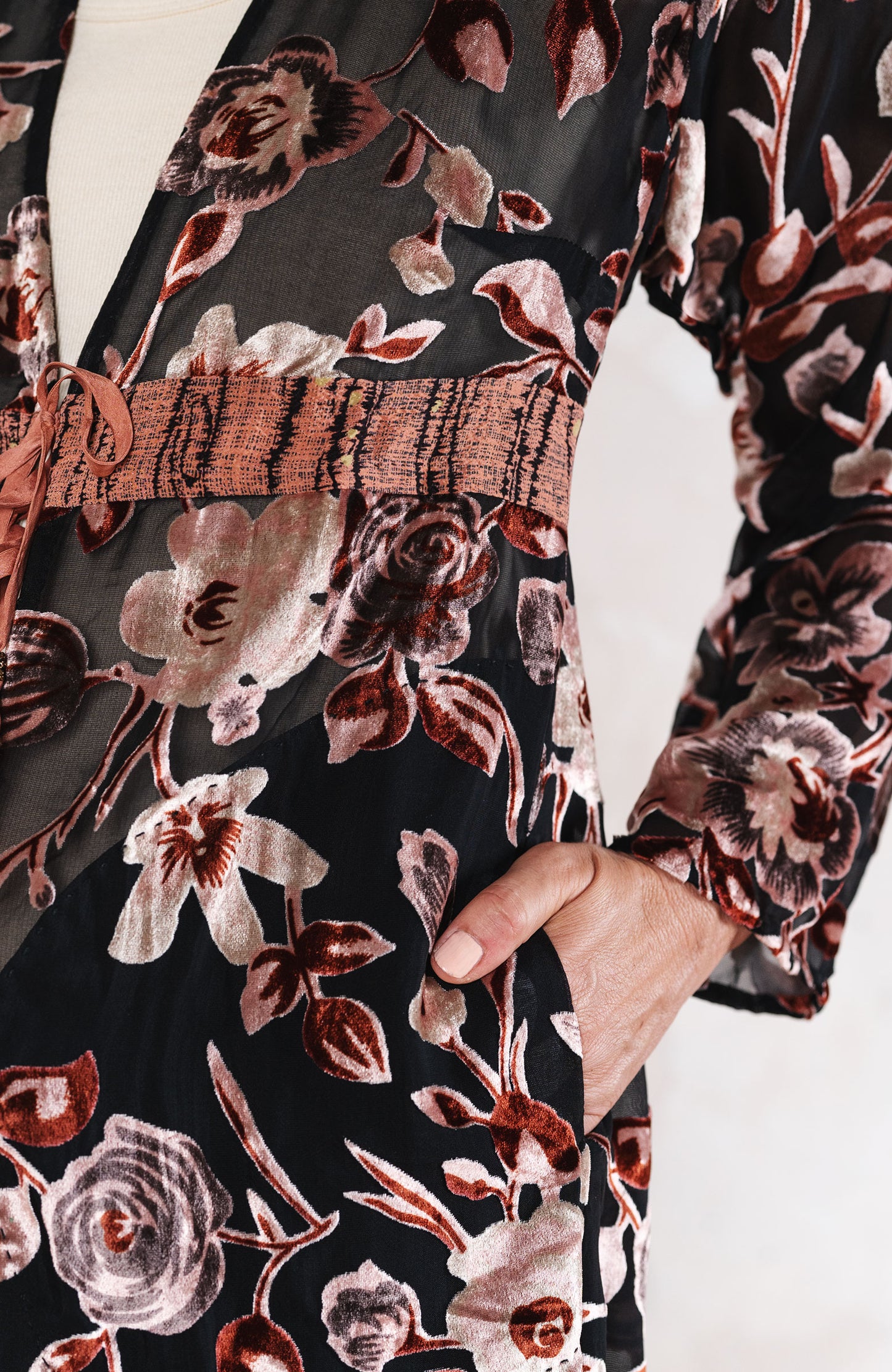 CAMPANELLE DEVORè CAFTA COAT