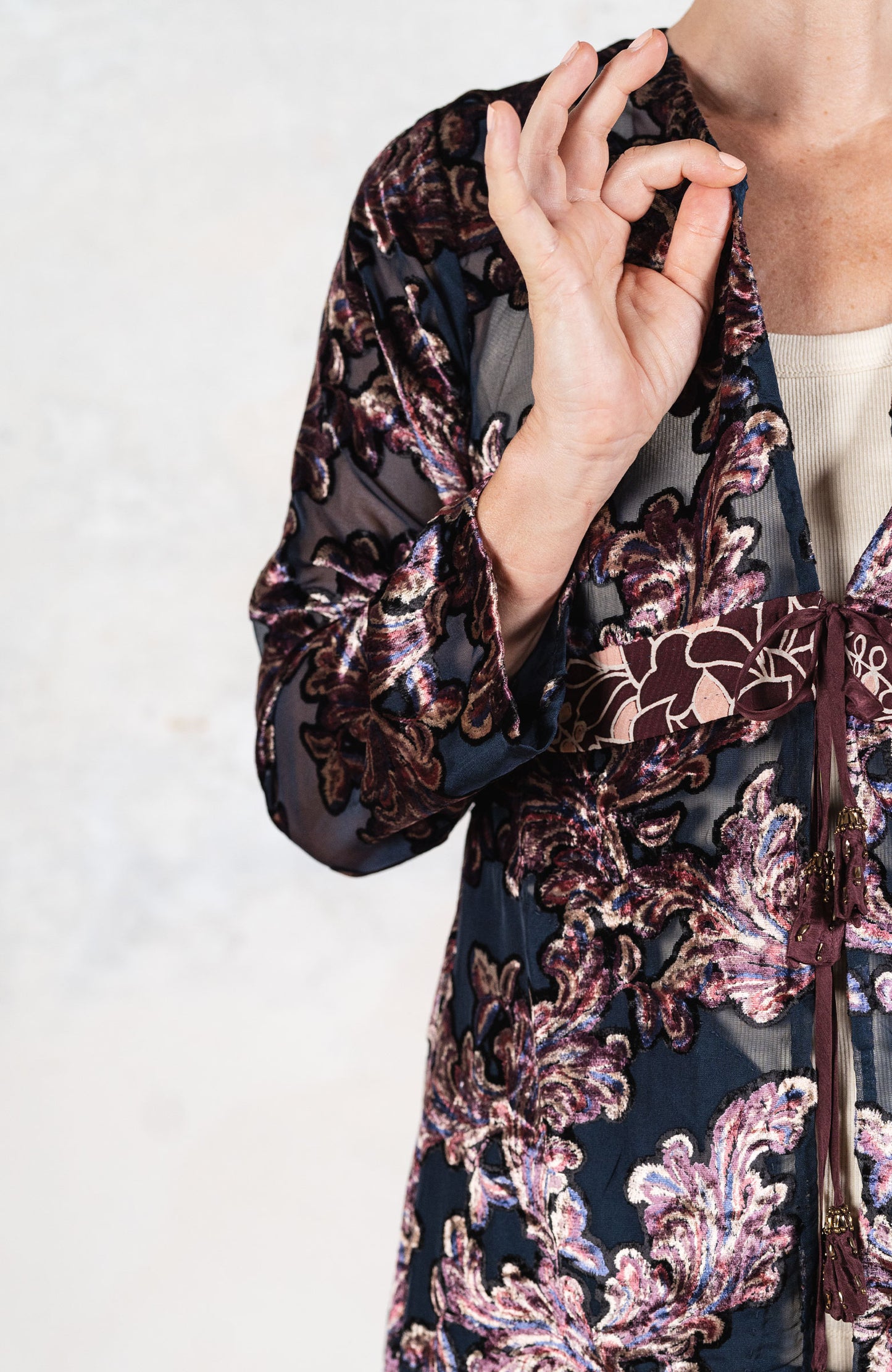 CAMPANELLE DEVORè CAFTA COAT