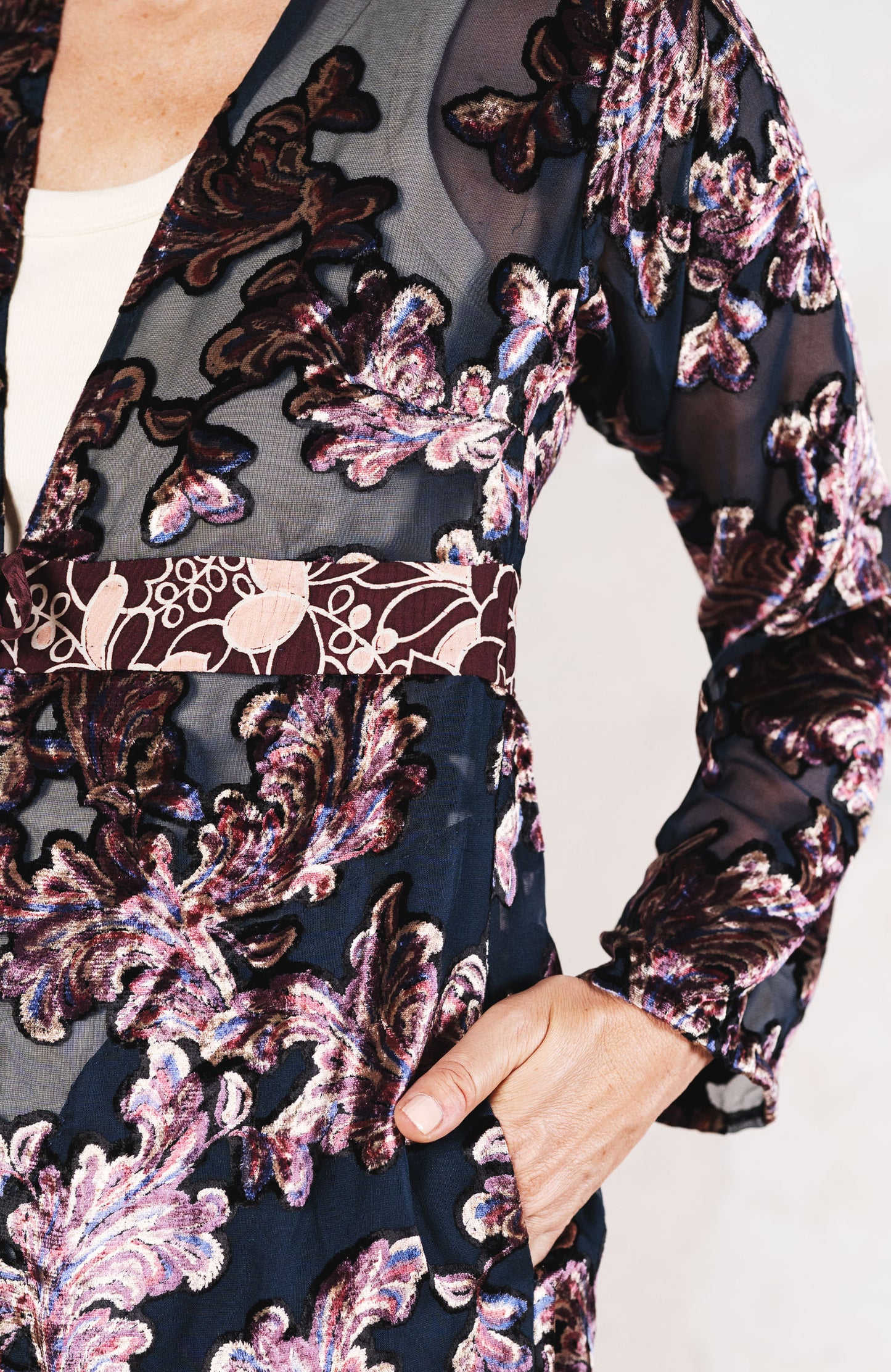 CAMPANELLE DEVORè CAFTA COAT