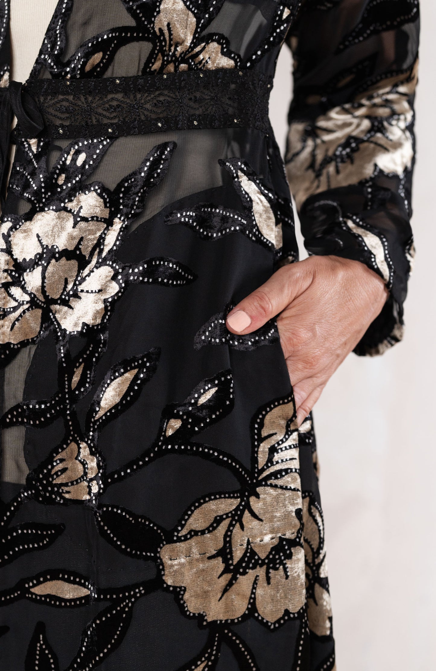 CAMPANELLE DEVORè CAFTA COAT