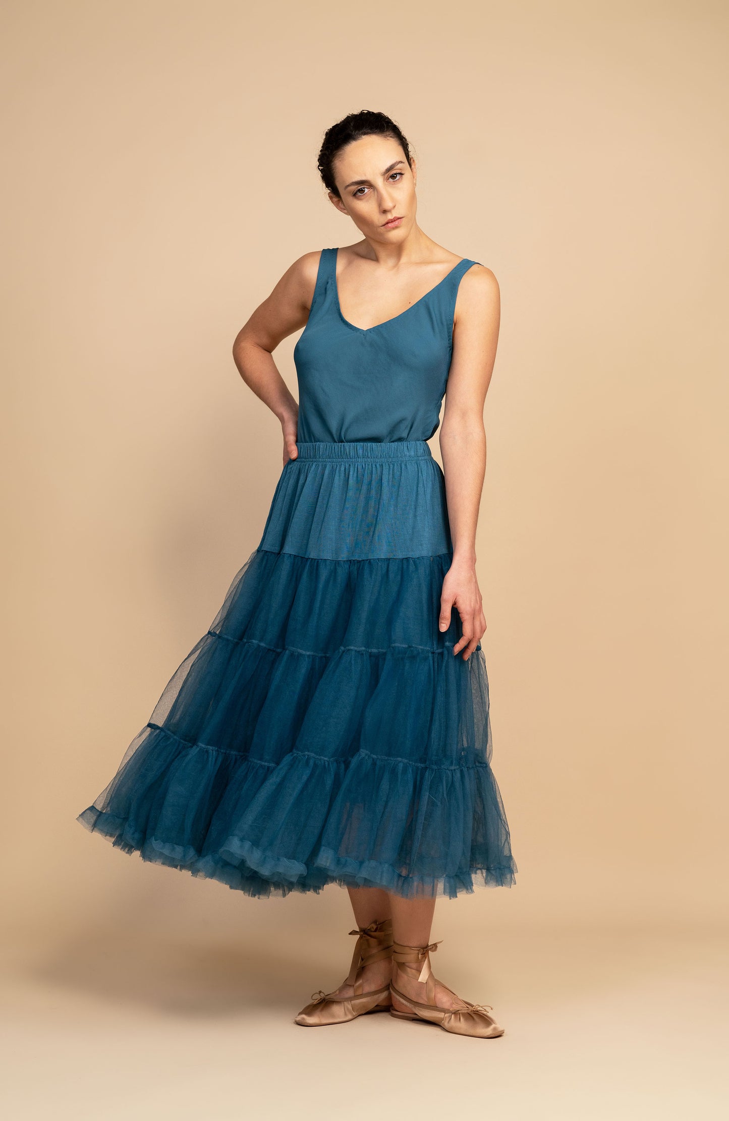 DIVINA SOTTOGONNA DI TULLE