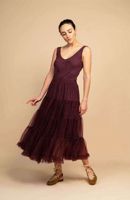 DIVINA SOTTOGONNA DI TULLE