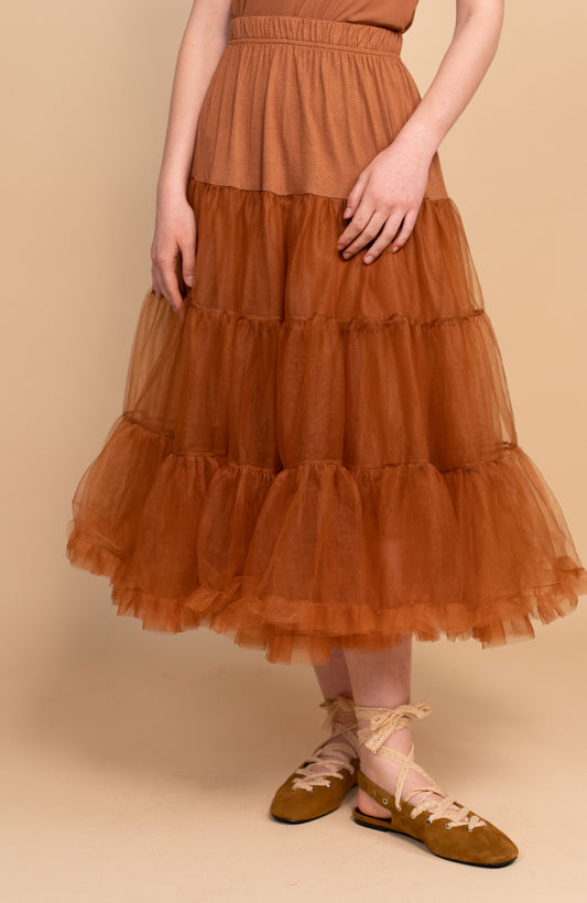 DIVINA SOTTOGONNA DI TULLE