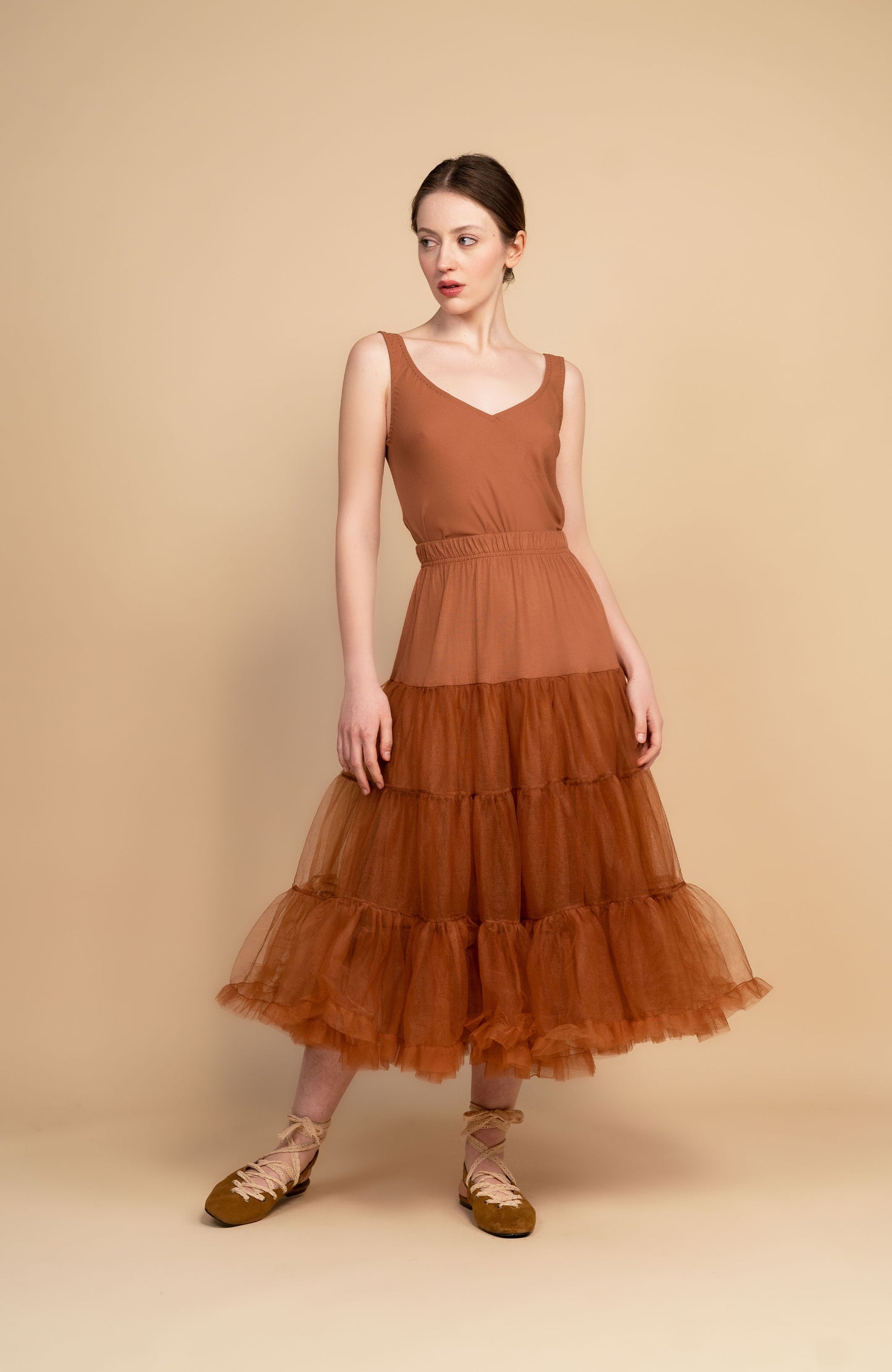 DIVINA SOTTOGONNA DI TULLE