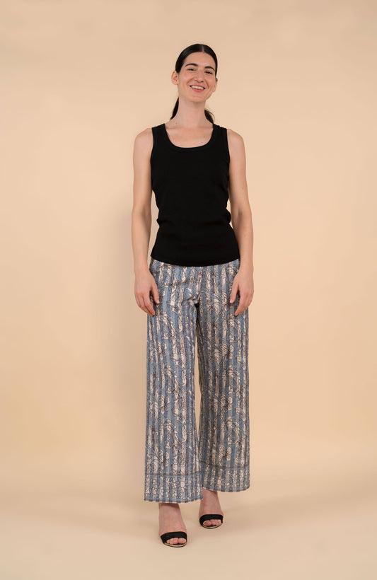 EMBROIDERY PIJAMA PANT