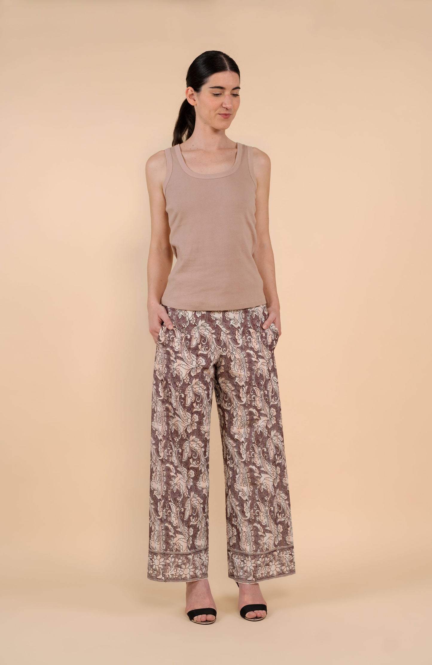 EMBROIDERY PIJAMA PANT