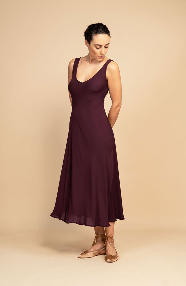 GEORGETTE PERFECTO DRESS — chocomelanzana