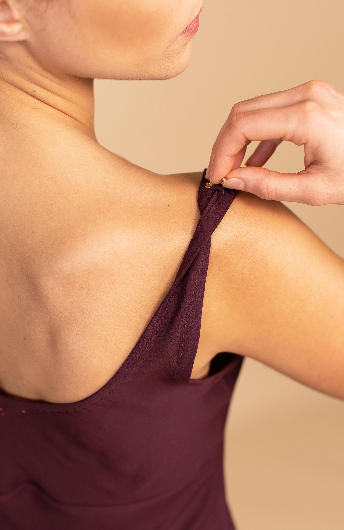 GEORGETTE LONG PERFECTO DRESS