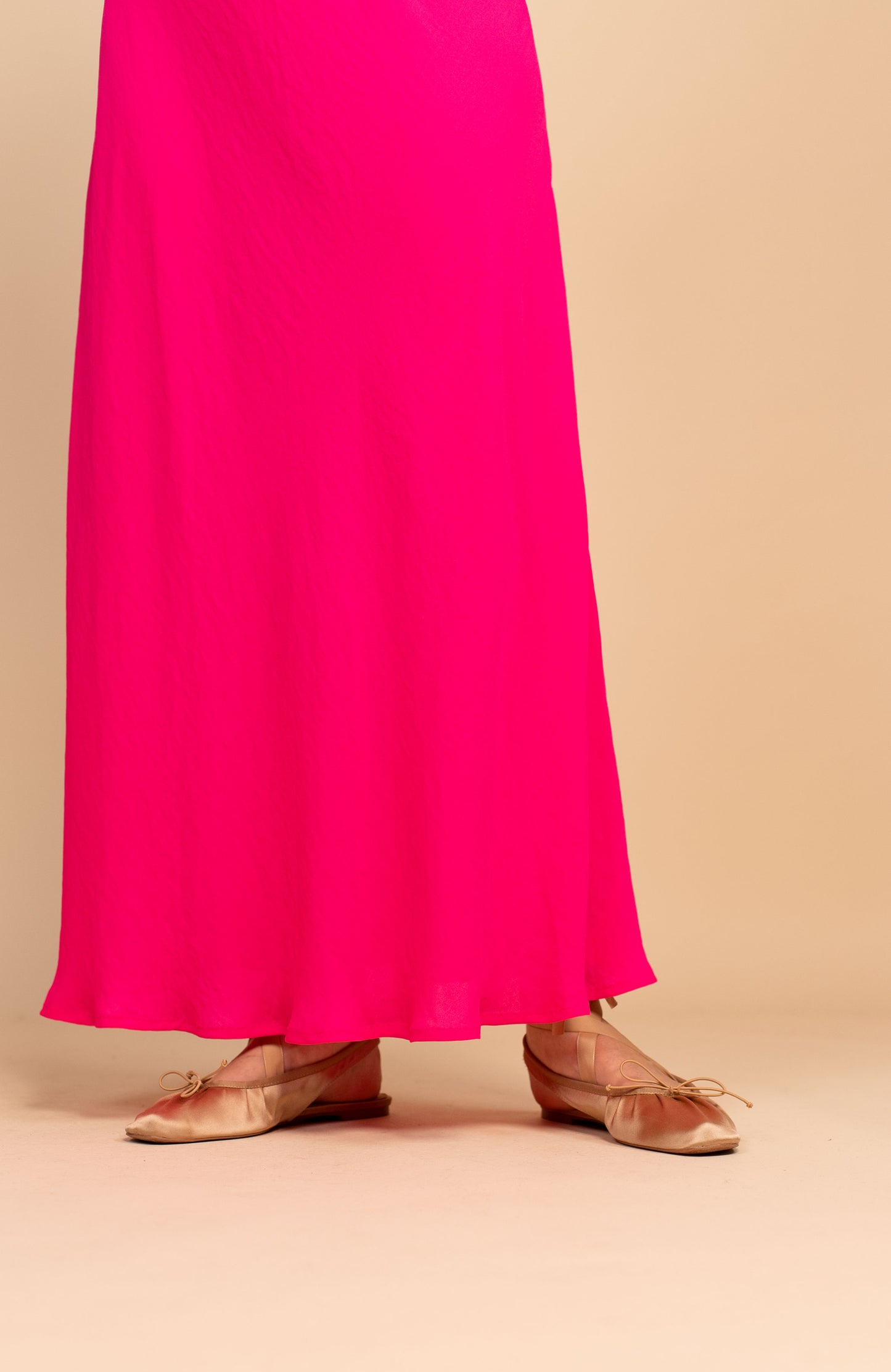 GEORGETTE LONG PERFECTO DRESS