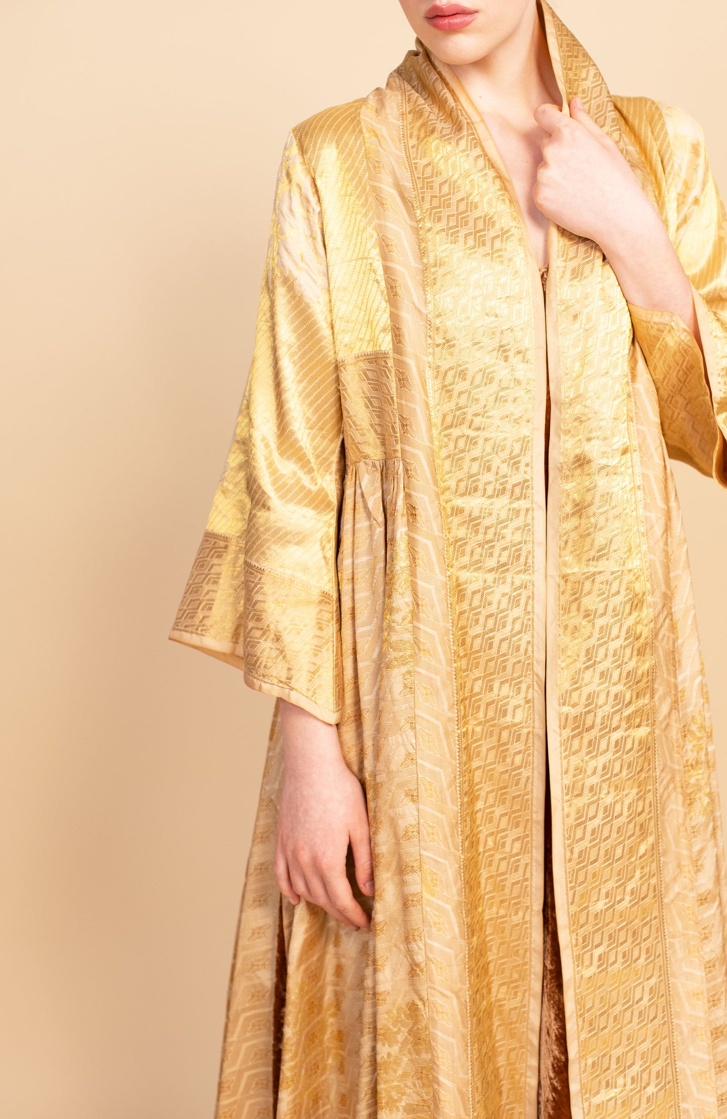 GOLD JANE AUSTEN COAT