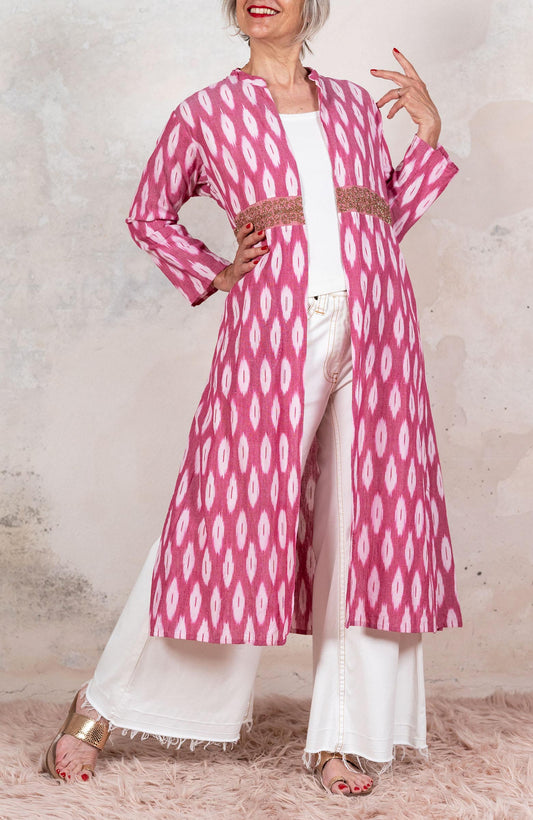JEWEL BELT LIGHT COAT