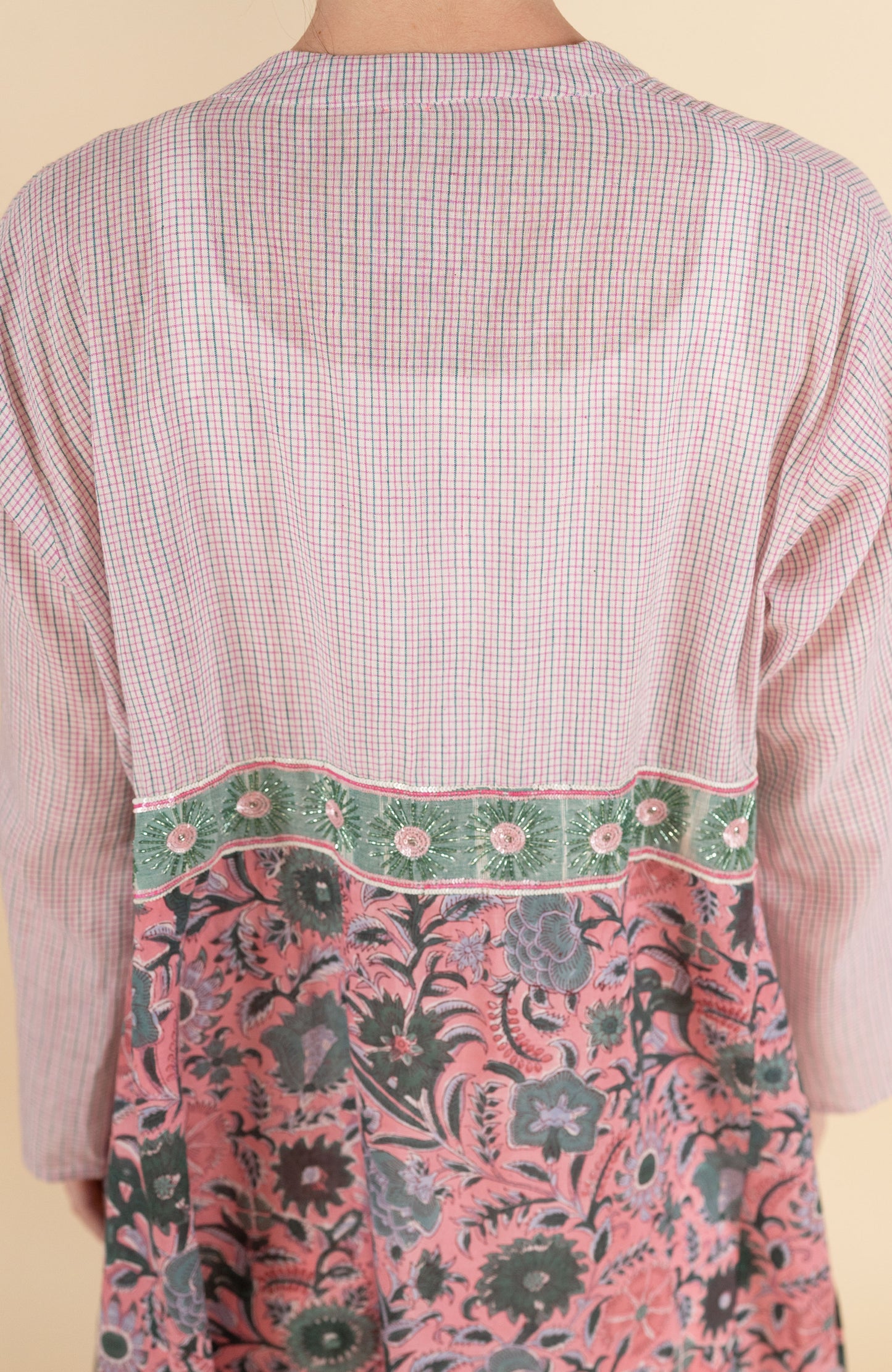 DECO BIJOUX BELT LONG LIGHT COAT