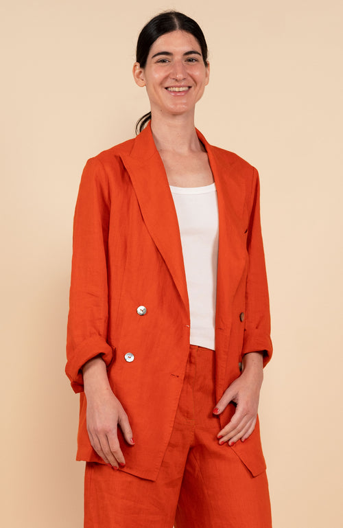 LINEN TRAVEL JACKET