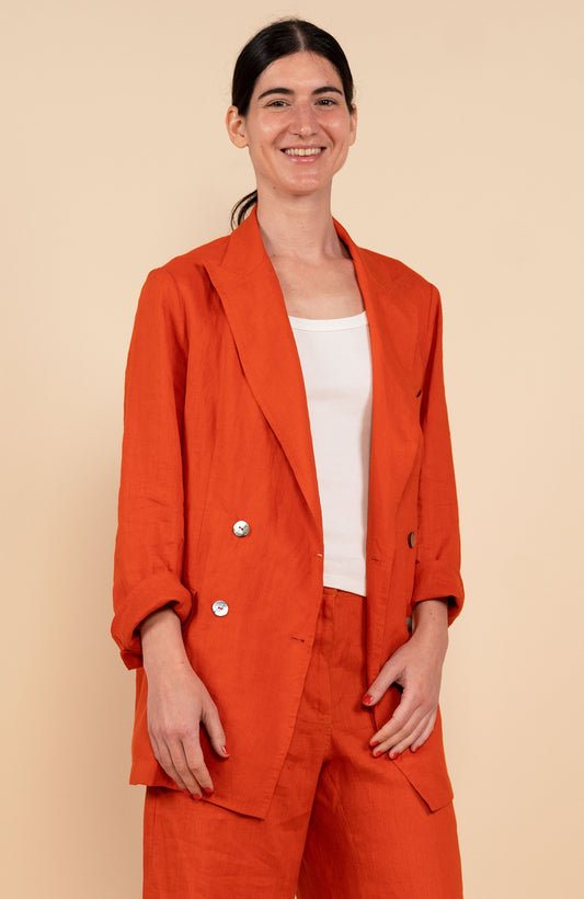 LINEN TRAVEL JACKET