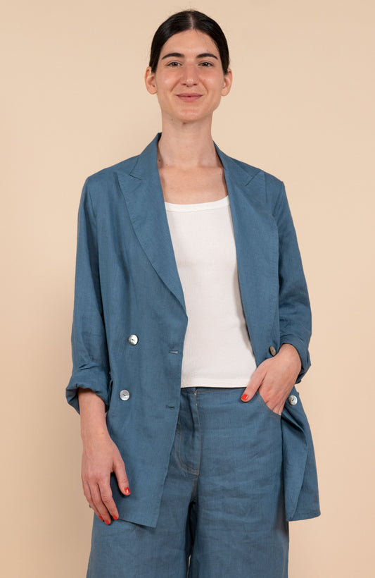 LINEN TRAVEL JACKET