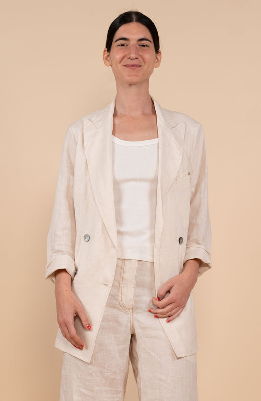 LINEN TRAVEL JACKET