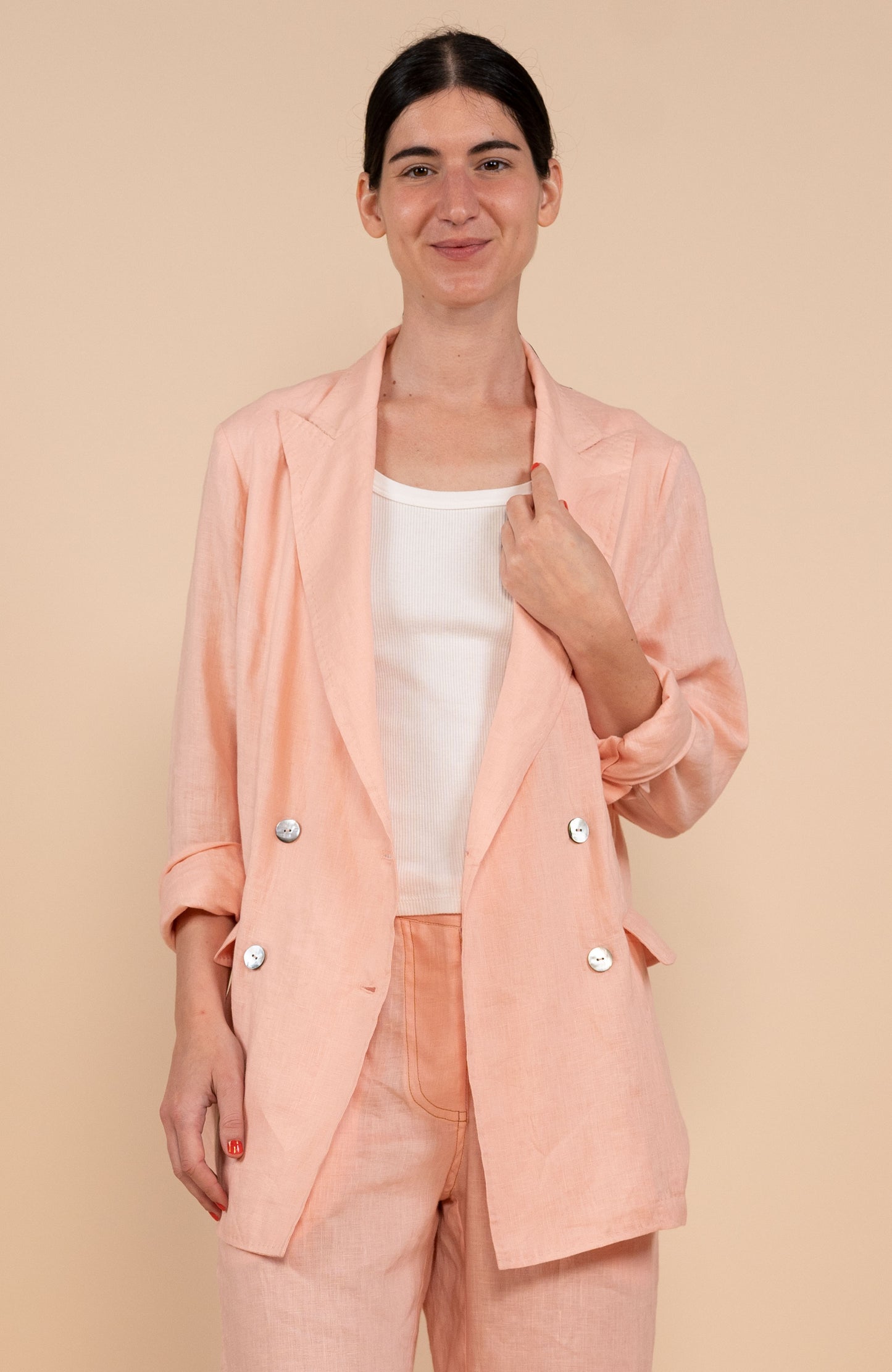 LINEN TRAVEL JACKET