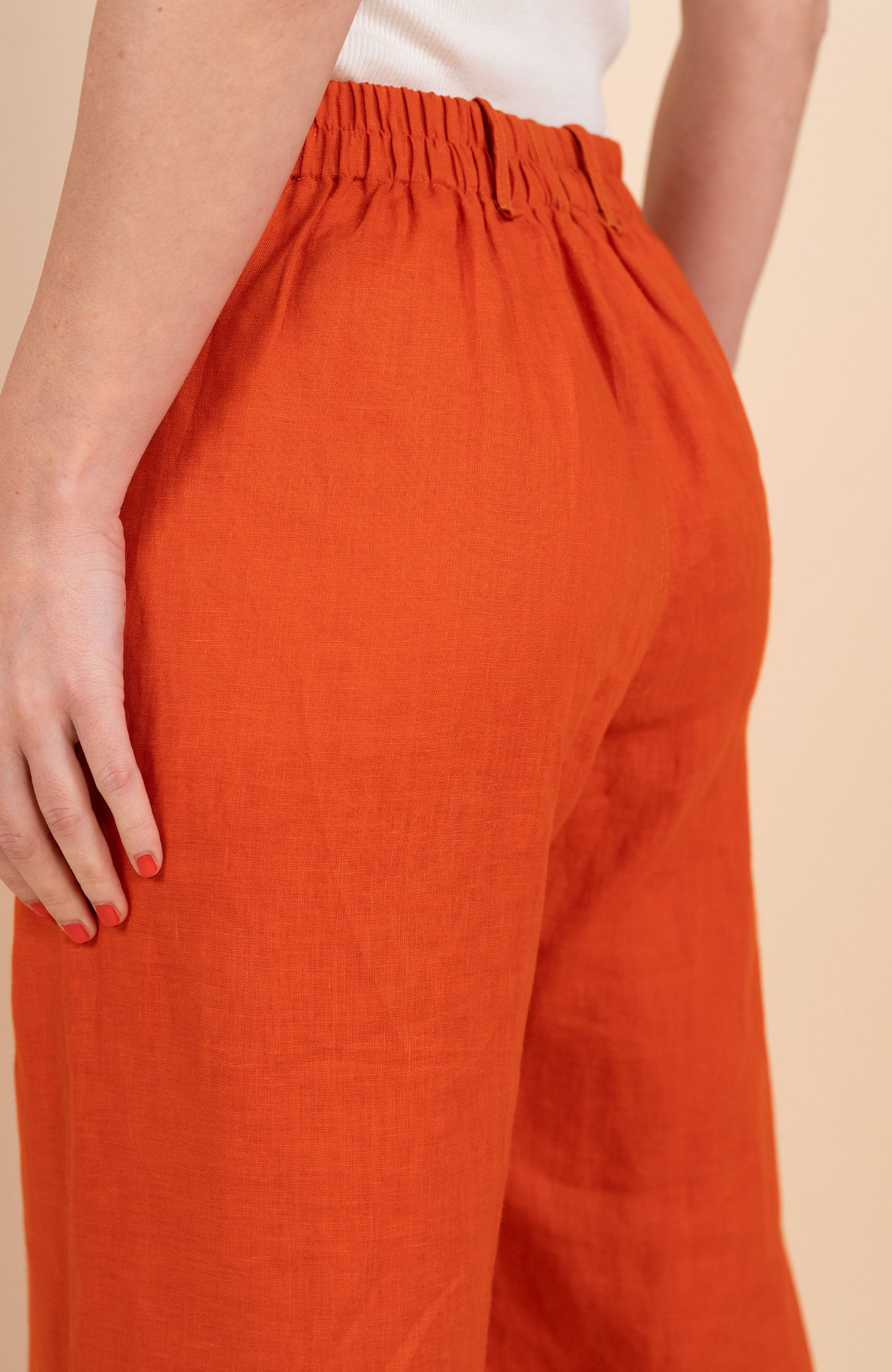 LINEN TRAVEL PANT