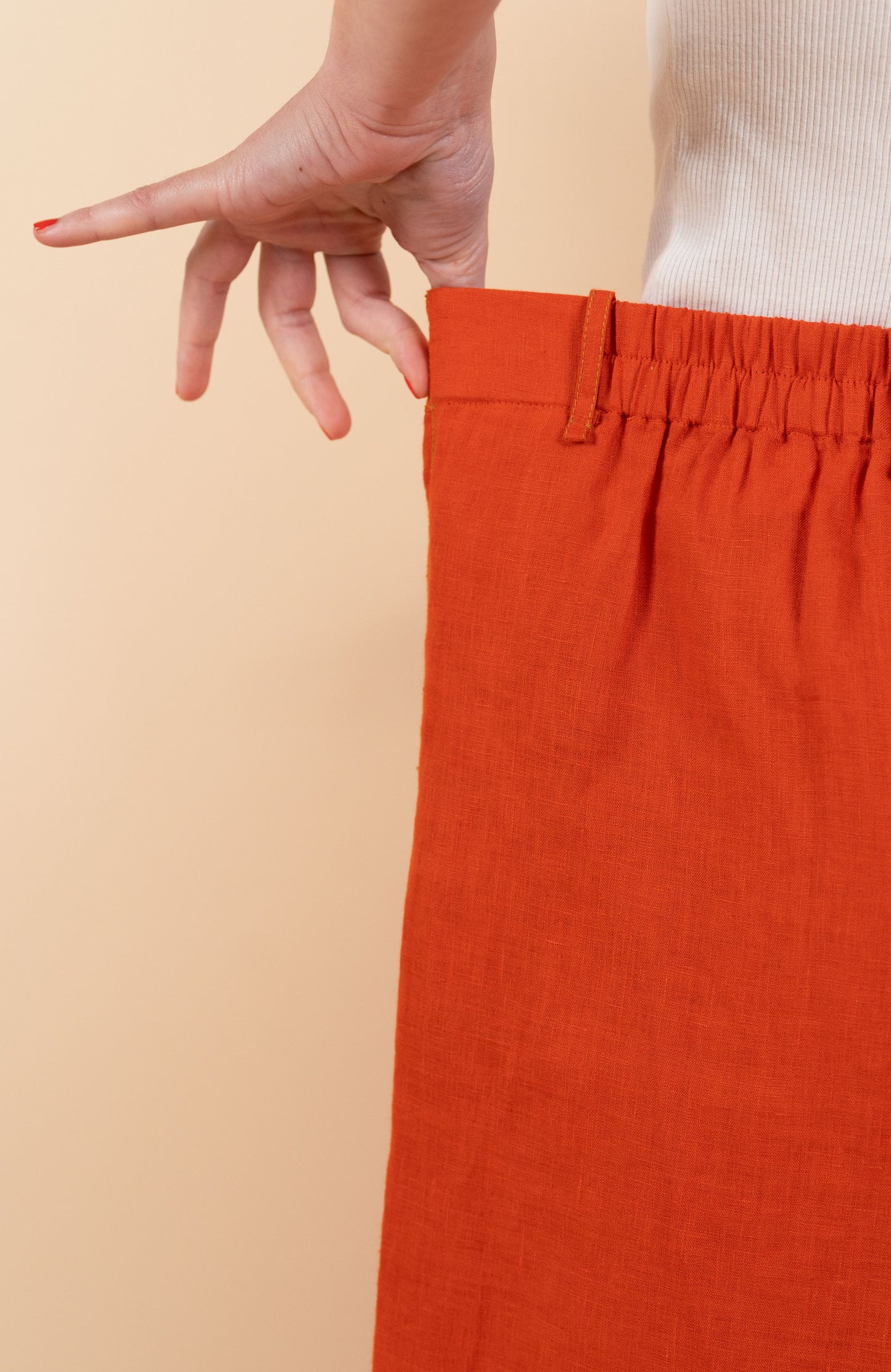 LINEN TRAVEL PANT