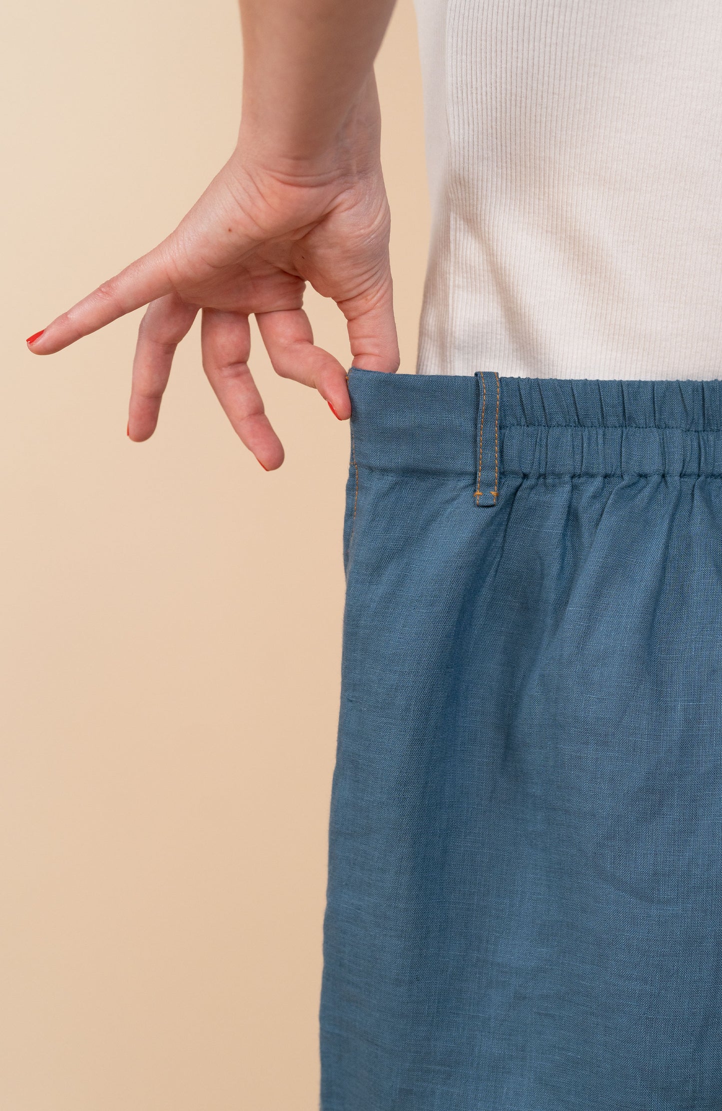 LINEN TRAVEL PANT
