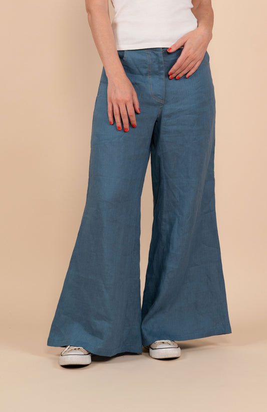 LINEN TRAVEL PANT
