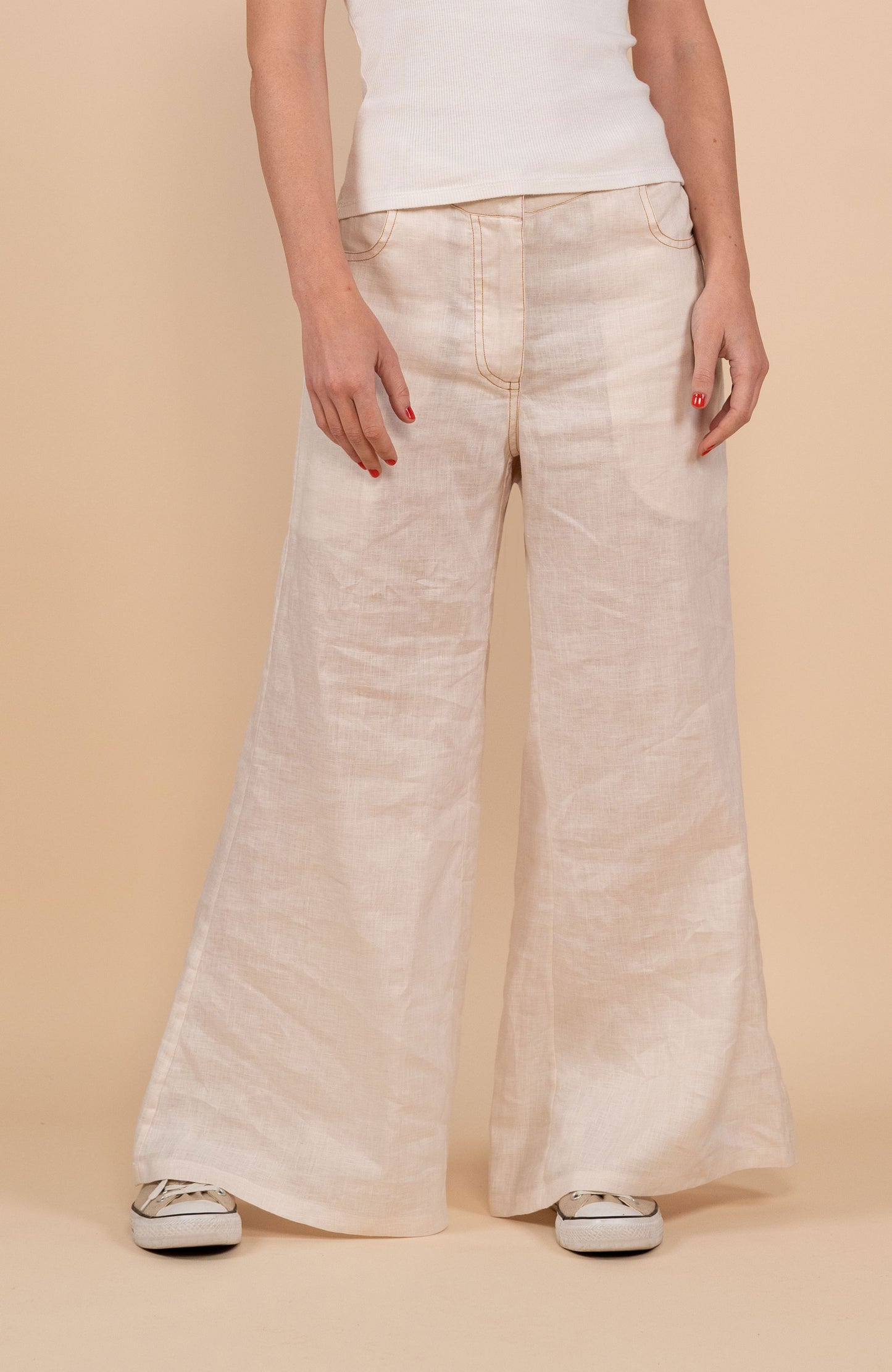 LINEN TRAVEL PANT