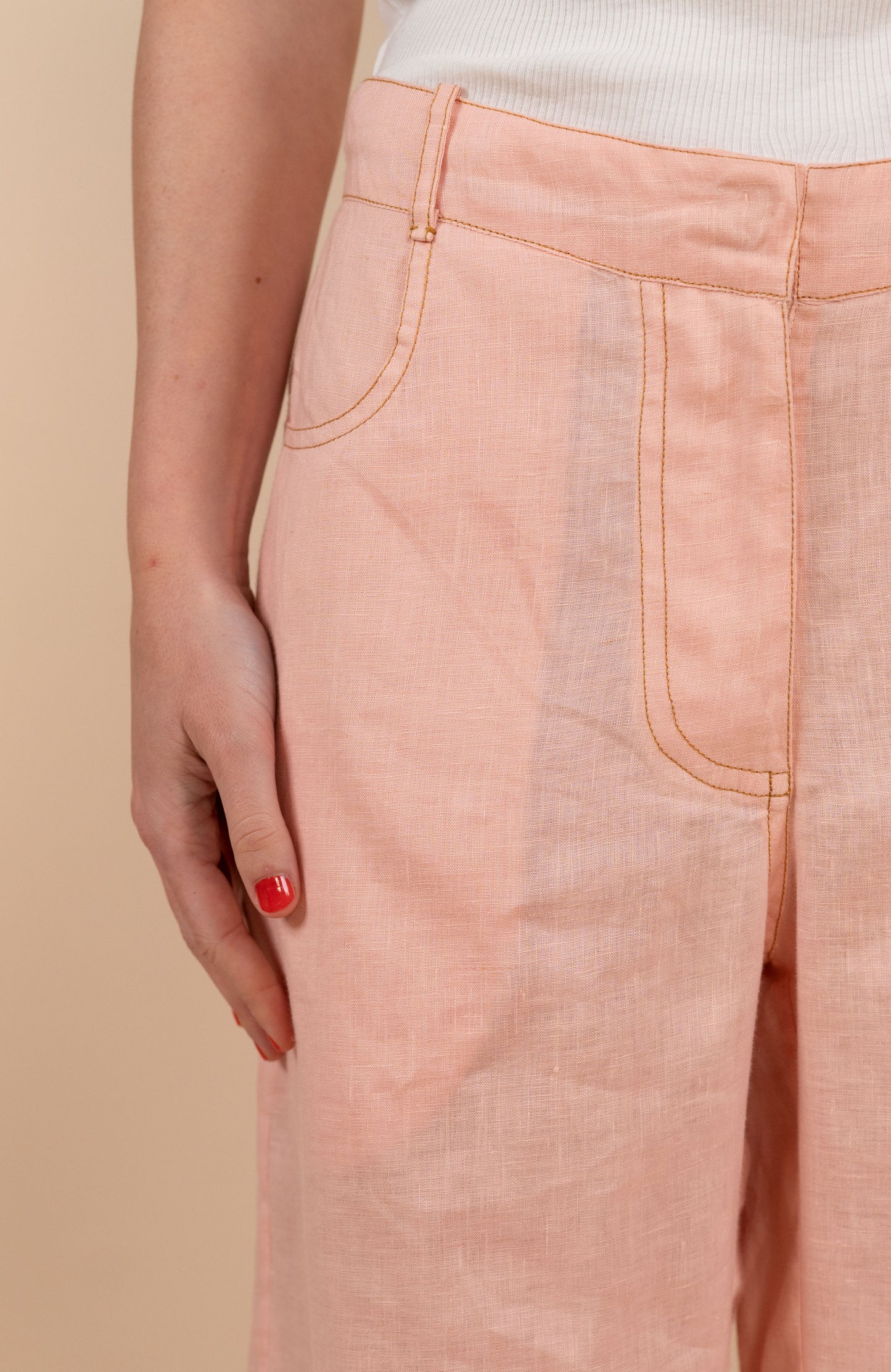 LINEN TRAVEL PANT