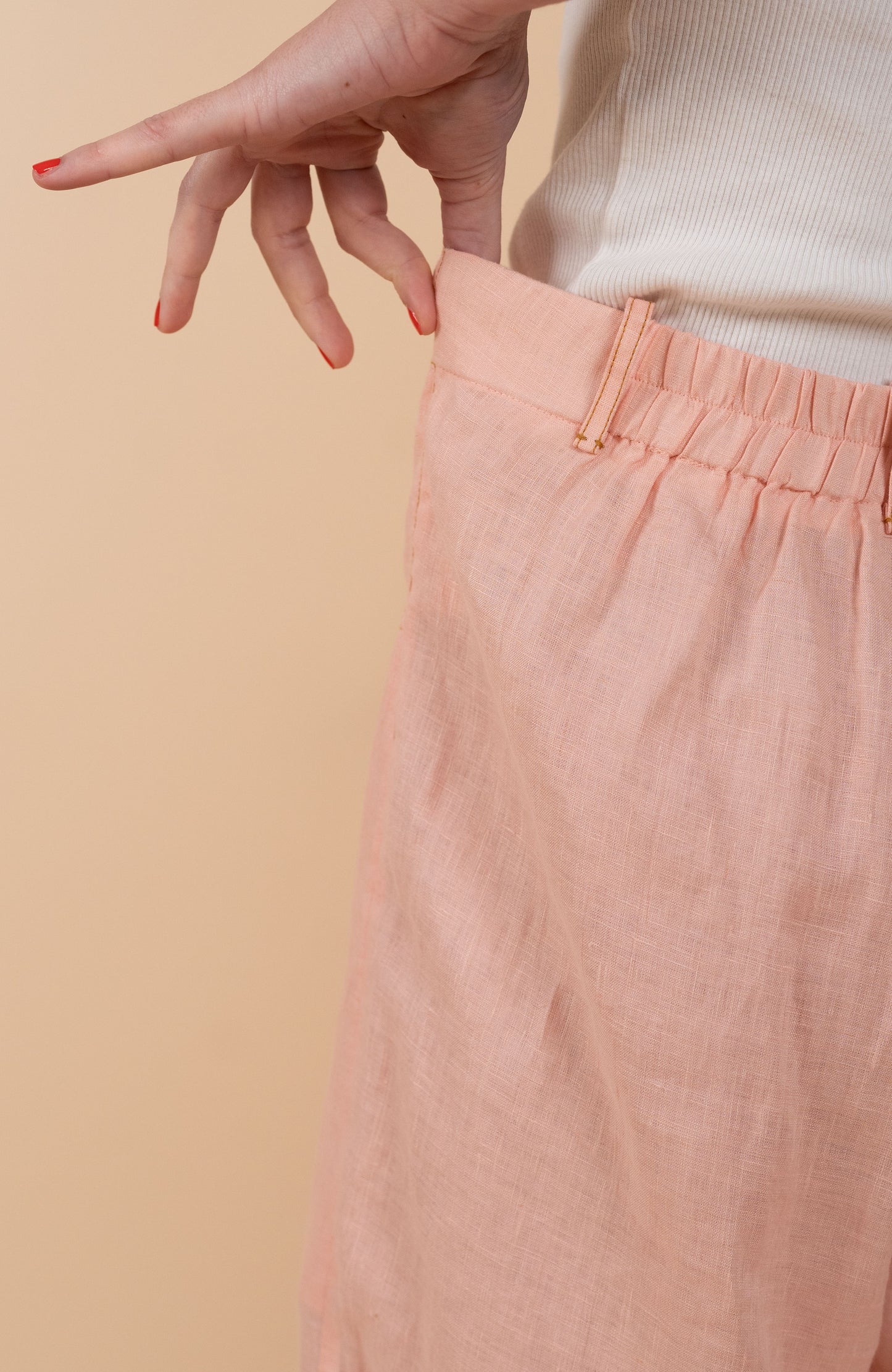 LINEN TRAVEL PANT