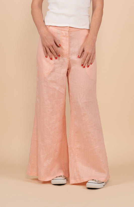 LINEN TRAVEL PANT