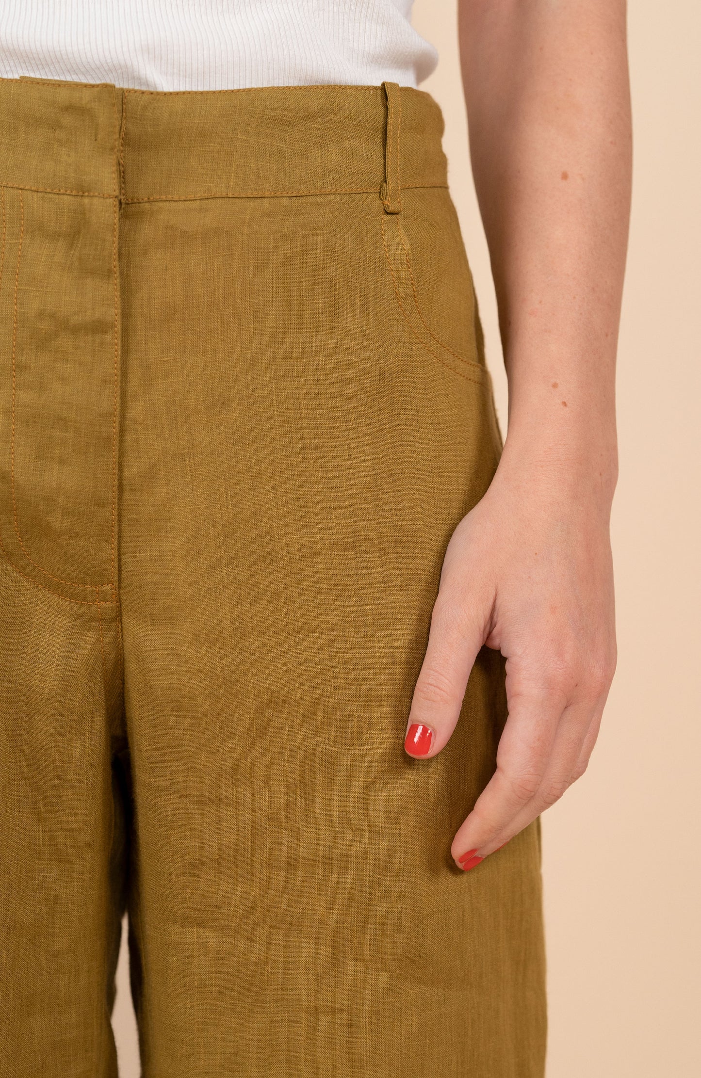 LINEN TRAVEL PANT