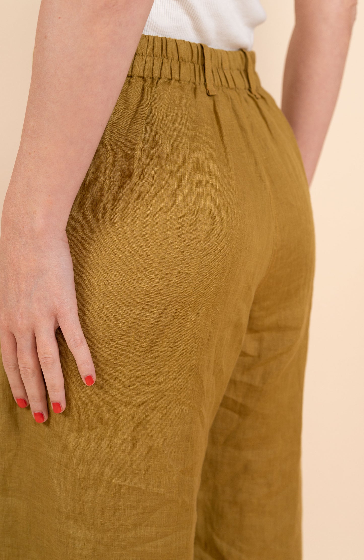 LINEN TRAVEL PANT