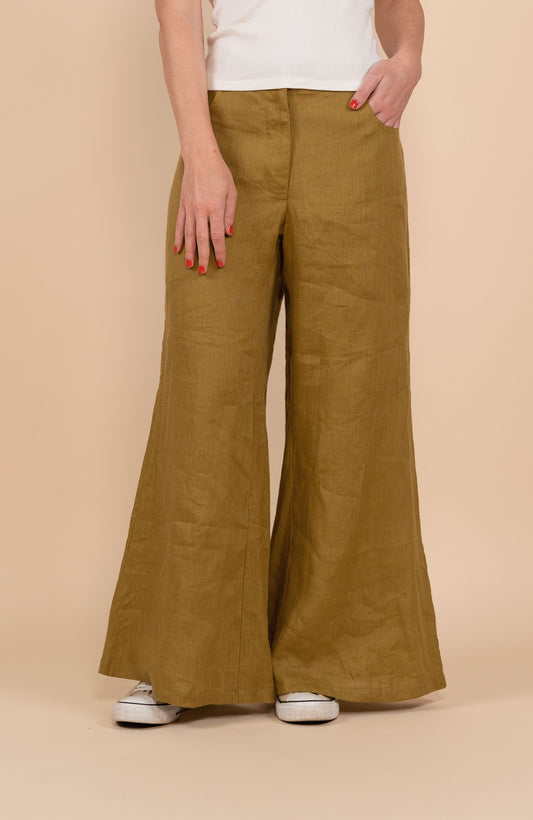 LINEN TRAVEL PANT