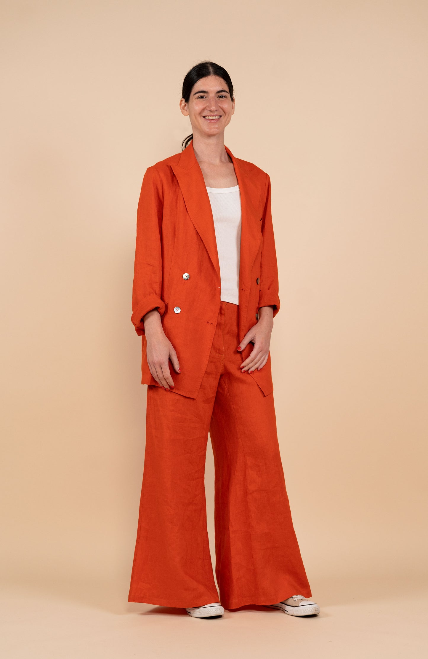 LINEN TRAVEL JACKET