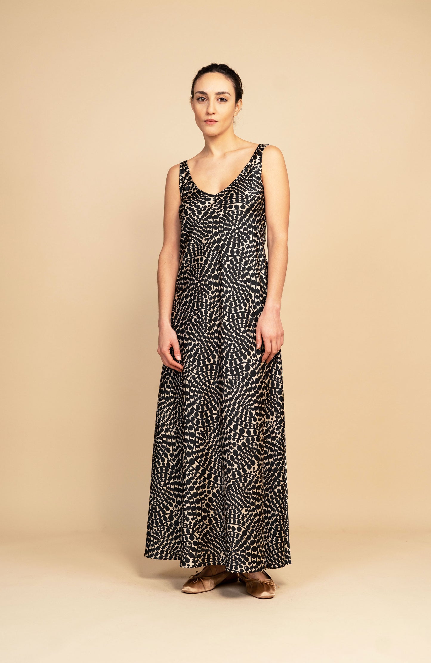 ANIMALIER LONG PERFECTO DRESS