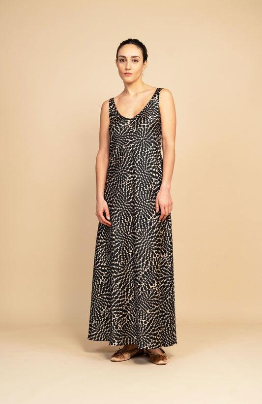 ANIMALIER LONG PERFECTO DRESS