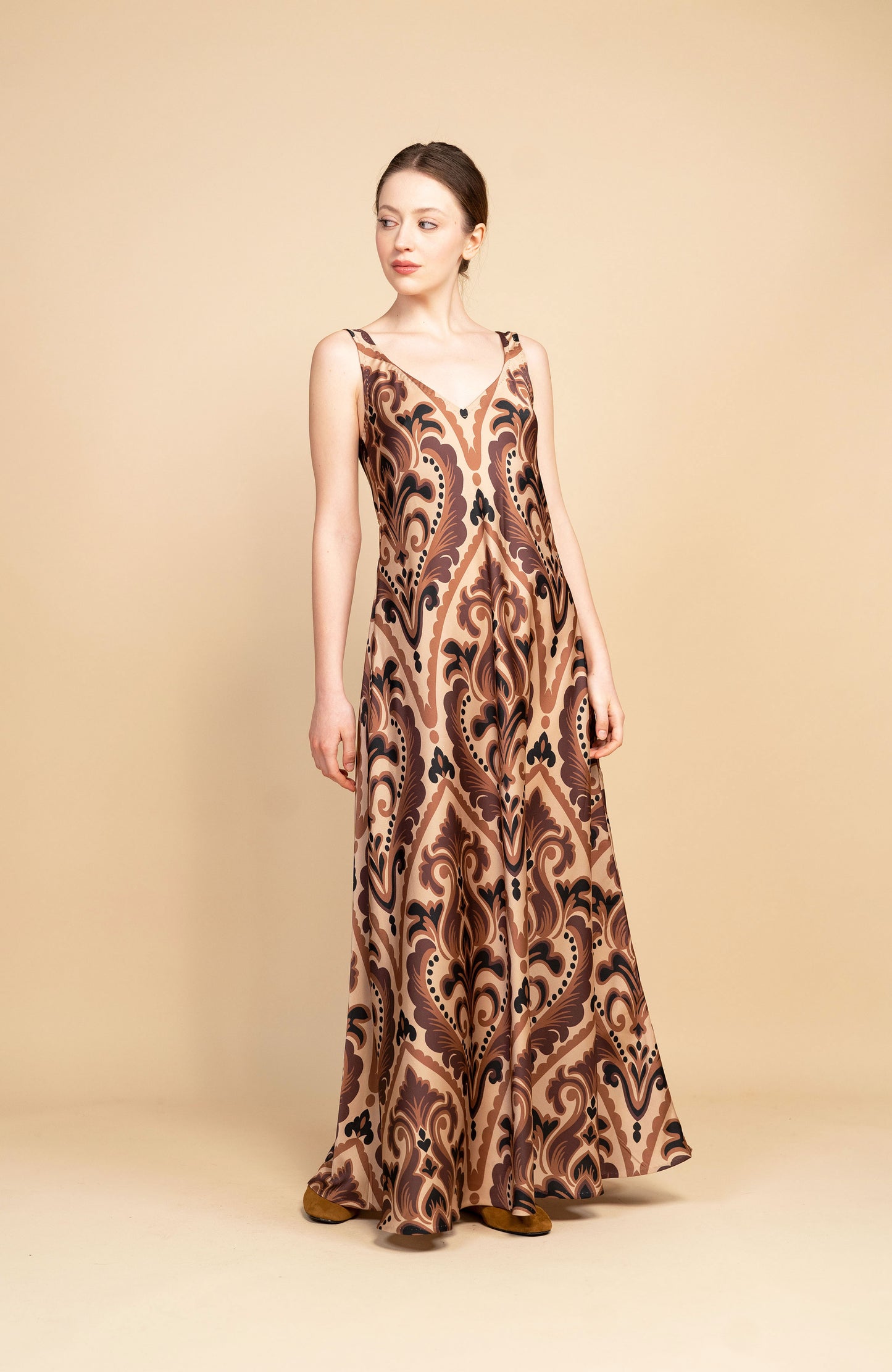 MOROCCAN LOUNGE LONG PERFECTO DRESS