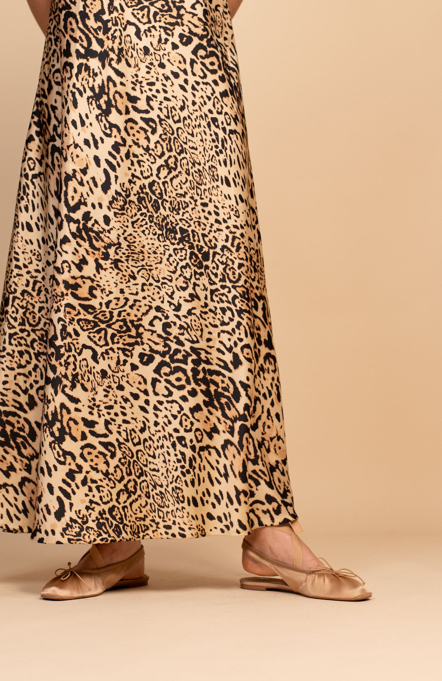 ANIMALIER LONG PERFECTO DRESS
