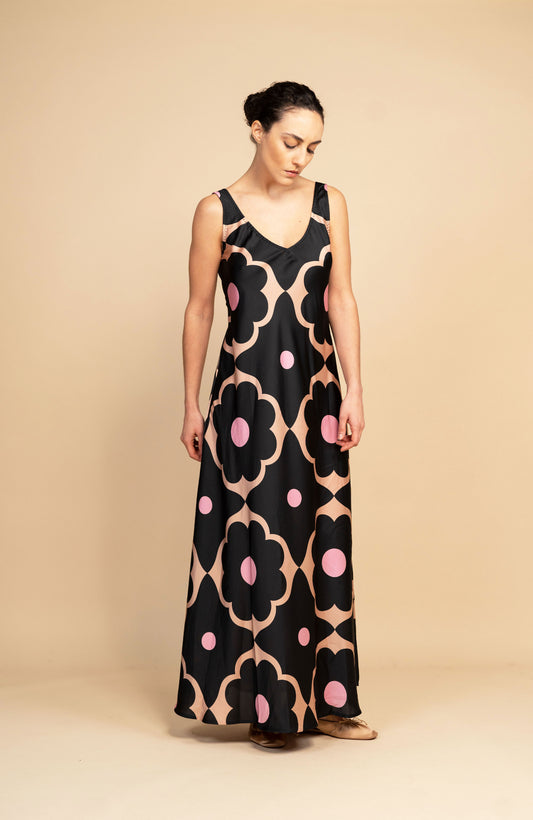 LONG PERFECTO DRESS JAPAN BLOOM