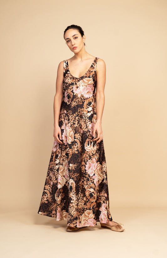 ANIMALIER LONG PERFECTO DRESS