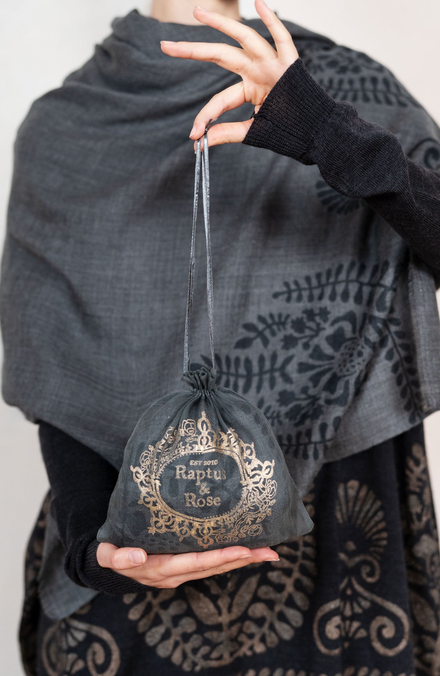 BLOCK PRINT PASHMINA