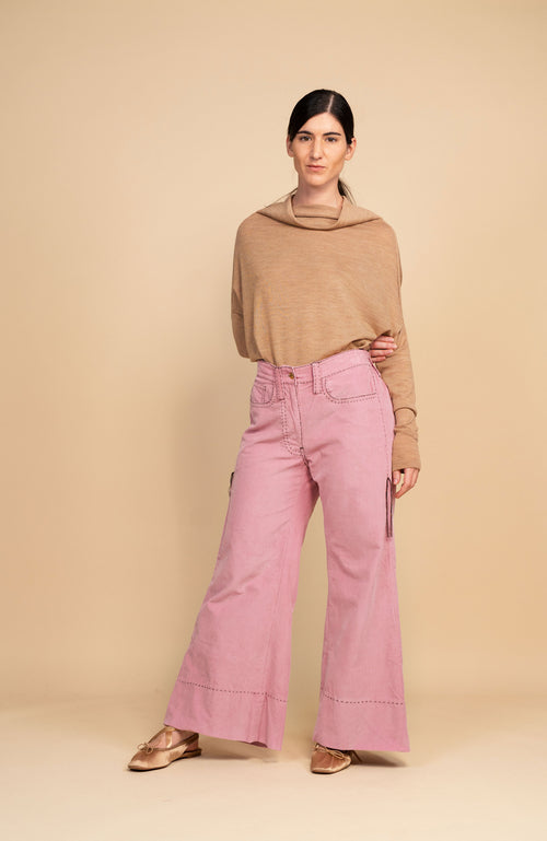 STRASARTORIALI VELVET PANT