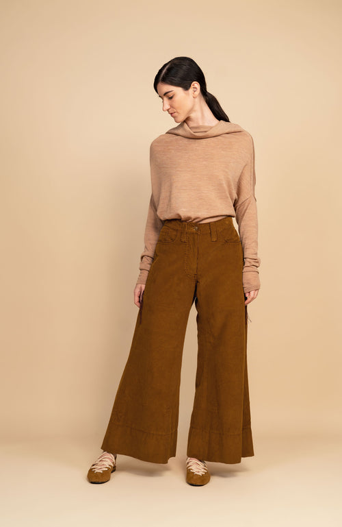 STRASARTORIALI VELVET PANT