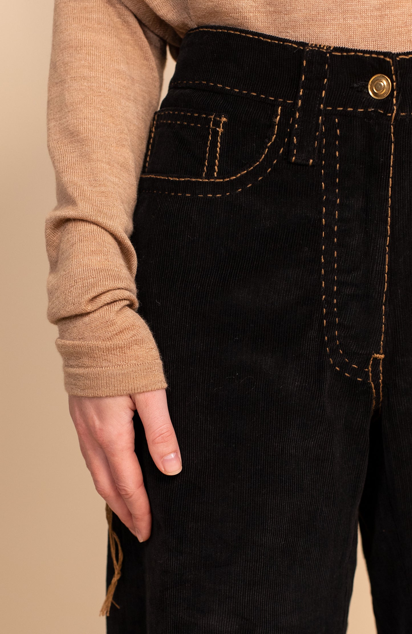 STRASARRTORIALI VELVET PANT