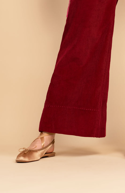STRASARRTORIALI VELVET PANT