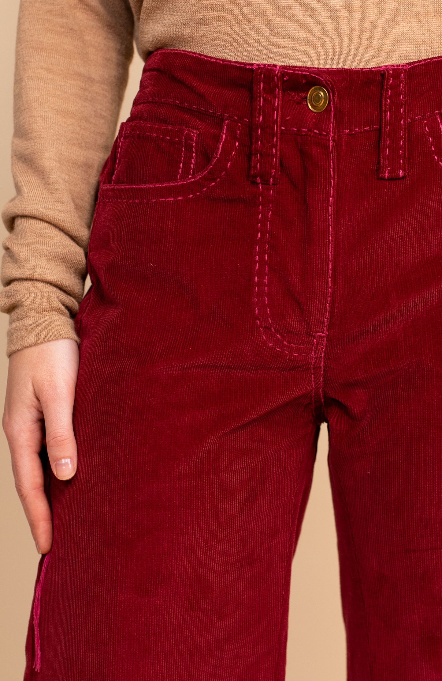 STRASARRTORIALI VELVET PANT