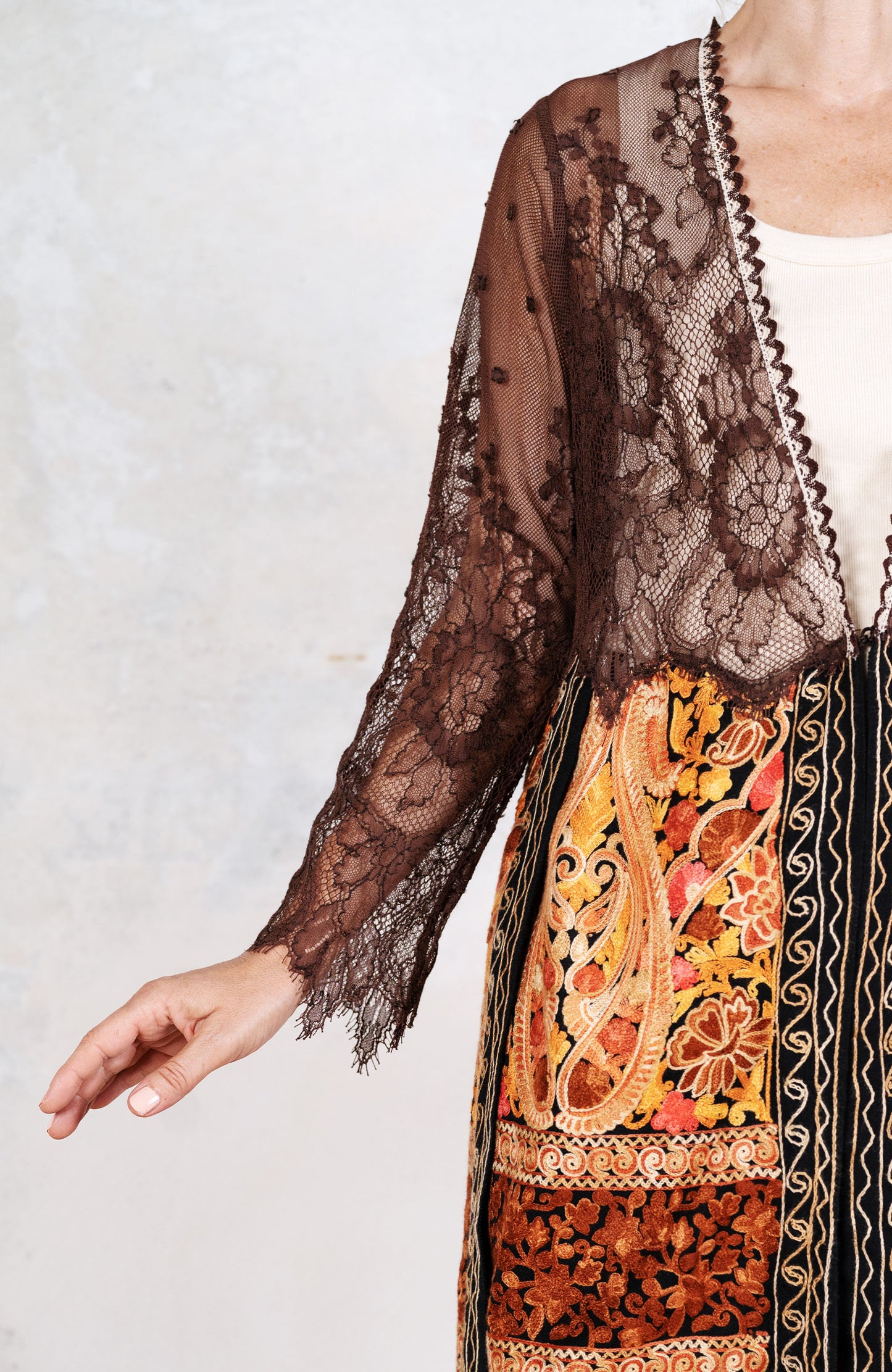 TIBET SCARF COAT