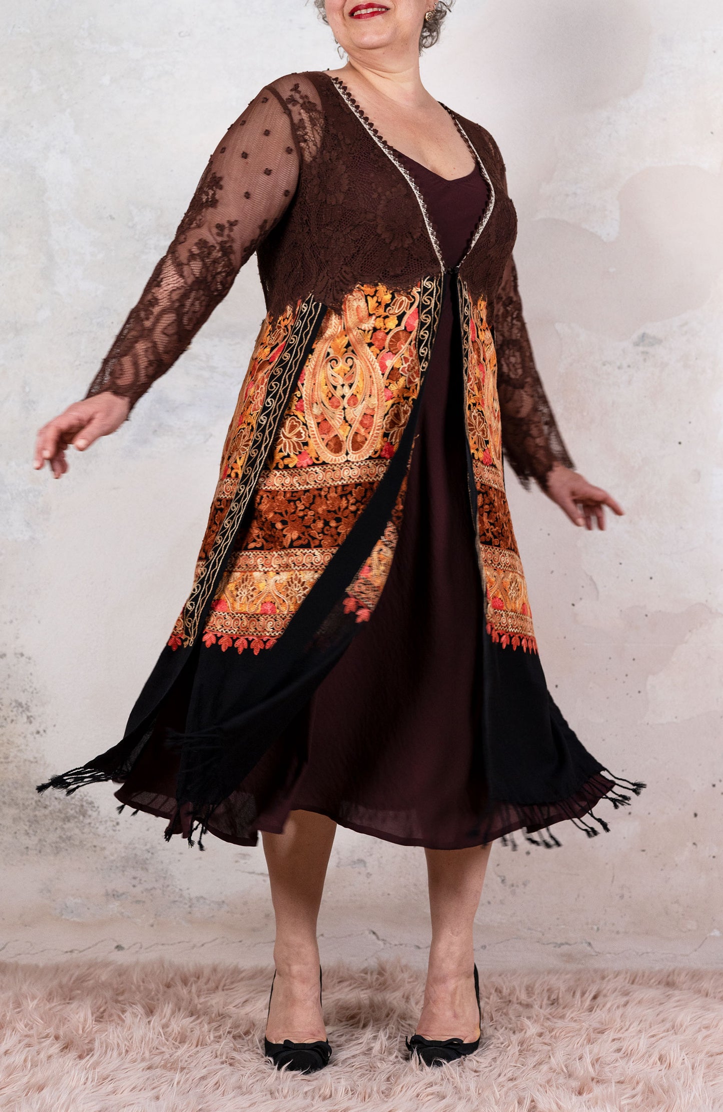 TIBET SCARF COAT