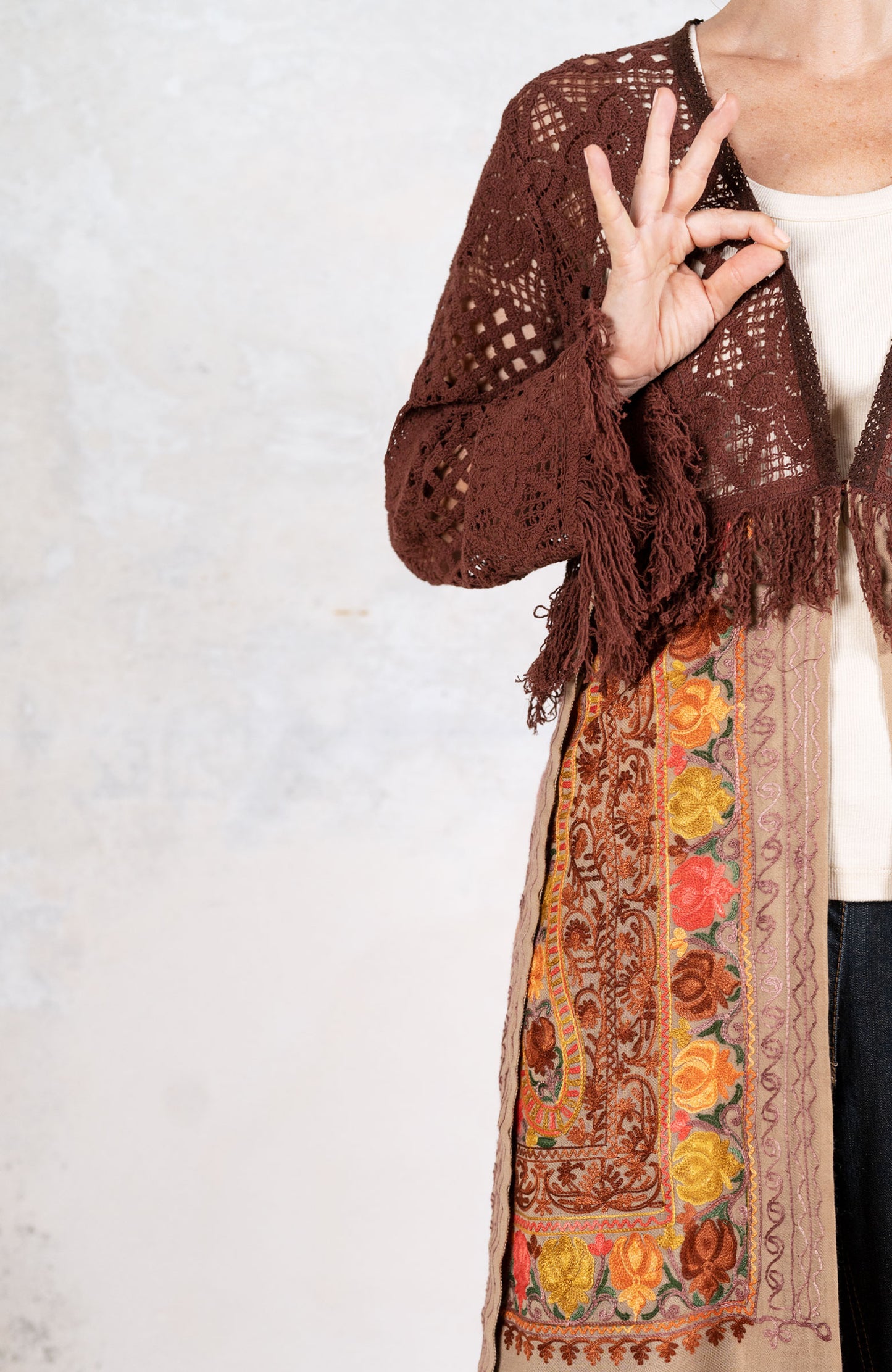 TIBET SCARF COAT