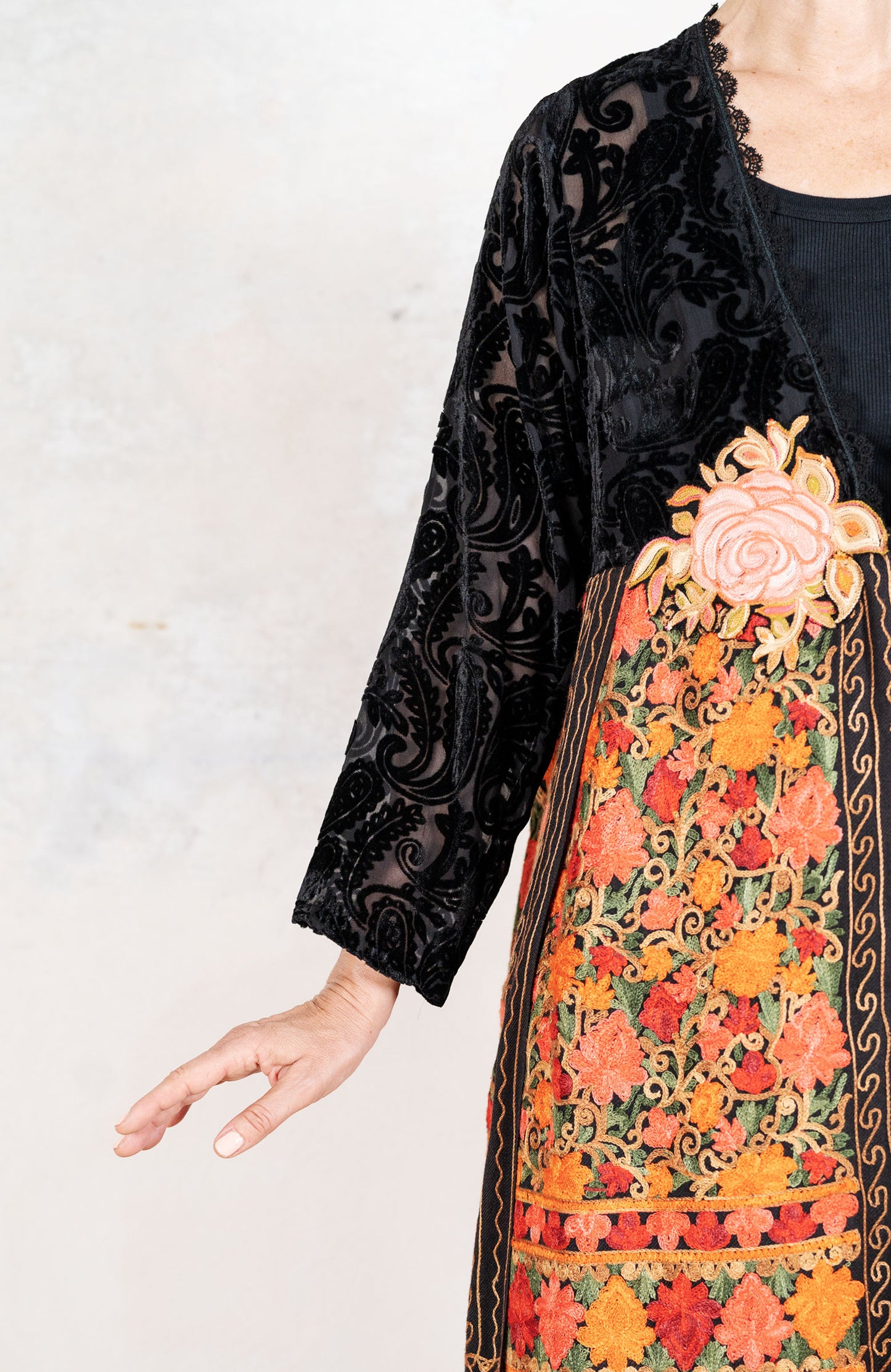 TIBET SCARF COAT