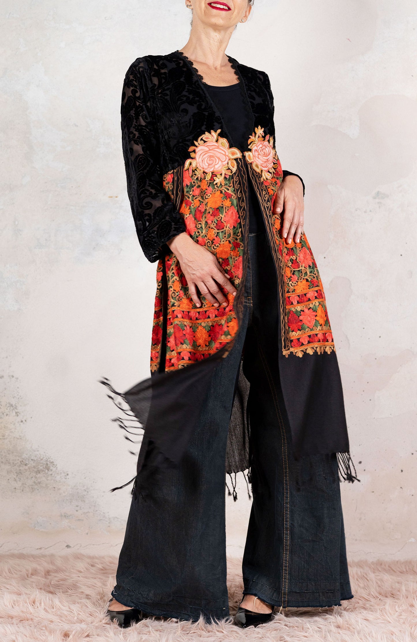 TIBET SCARF COAT